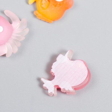 Декор для творчества пластик "Аквариумные рыбки с большими глазами" 10 шт 2.5 x 2 см SIM-7706063