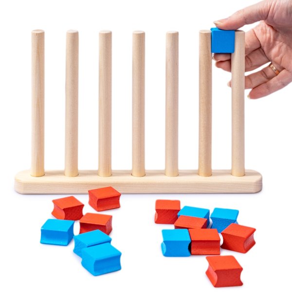 Настольная игра: Десятое королевство "Четыре в ряд. Кто первый", дерево KOR-02376