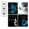 Тетрадь 48л. A5 клетка BG "Dark miracle" выб. лак RE-Т5ск48_вл 11064