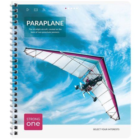 Тетрадь 96л. A5 клетка на гребне ArtSpace "Стиль. Strong one" RE-Т96спк_21048