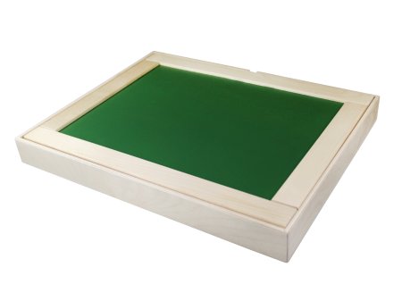 Доска двухсторонняя магнитно-маркерная с поддоном, русский алфавит, цифры, знаки KOR-02272