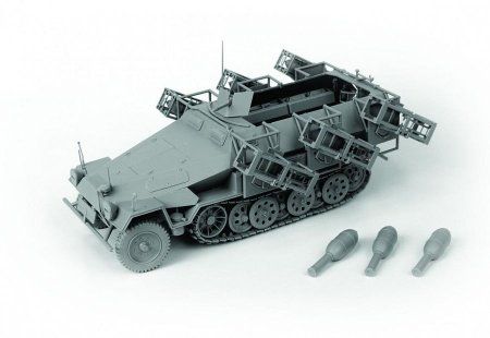 Сборная модель: Немецкий бронетранспортёр с пусковыми установками SD.KFZ. 251/1 AUSF.B Ханомаг, З-3625