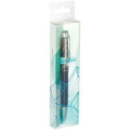 Ручка шариковая автоматическая MESHU "Black sand" синяя, 1.0 мм RE-MS_94147