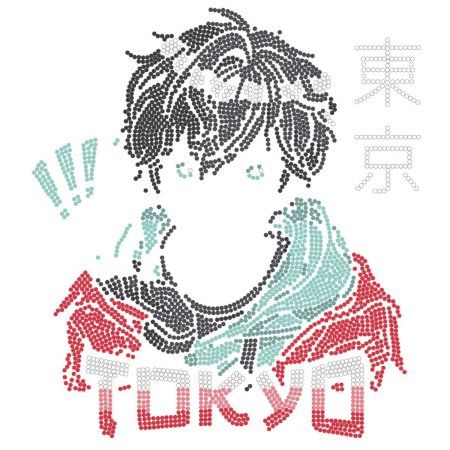 Кристальная (алмазная) мозаика ФРЕЯ постер "Токио" 30 х 30 см ALBP-261