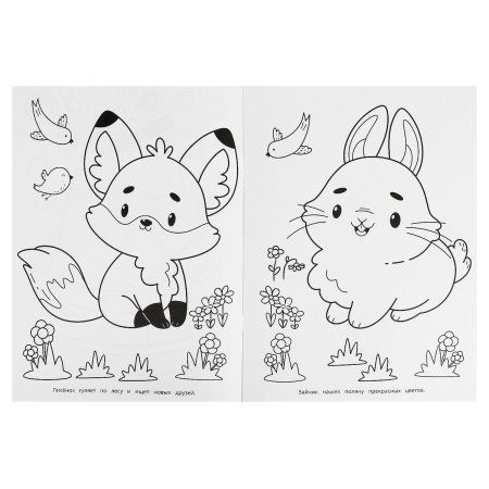 Раскраска А4 Умка "Забавные животные" 16 стр. RE-978-5-506-09174-5 Раскраска А4 Умка "Забавные животные" 16 стр. RE-978-5-506-09174-5