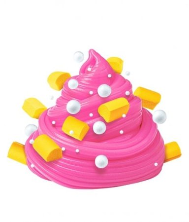 Слайм Slime "Slime dessert DUET" Клубничный взрыв AS-SLM045