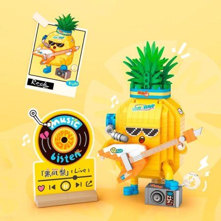 Конструктор LOZ "Бас-Ананас" IT-8847_MK