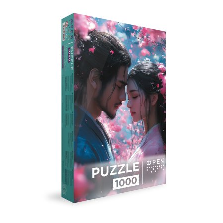 Пазл 1000 элементов ФРЕЯ "В объятиях цветущей весны" PZL-1000/74