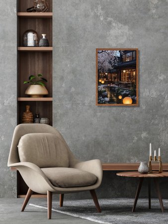 Пазл 500 элементов ФРЕЯ "Премиальная коллекция. Вечер под сакурой" TOP-PZL-500/03