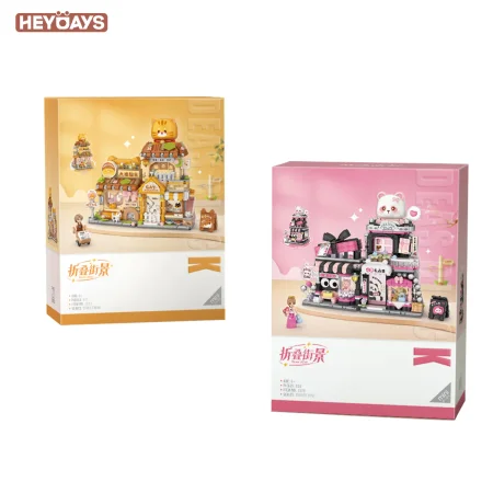 Конструктор LOZ "Дом полосатого кота" IT-1377_MK