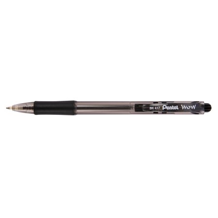 Ручка шариковая автоматическая PENTEL Fine Line 0.7 мм 1 шт цвет чернил: черный BK417-A