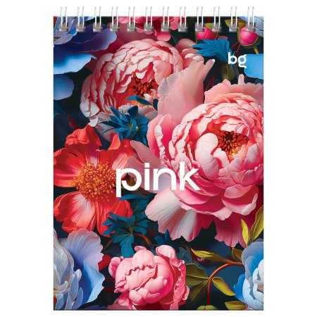 Блокнот A6 80л. BG "Цвет настроения" на гребне RE-Б6гр80_59761