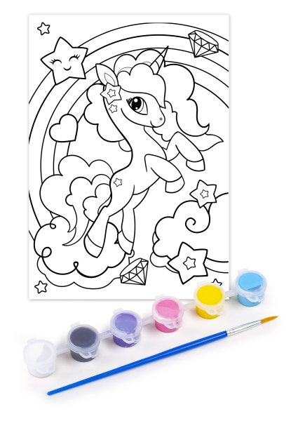 Набор для раскрашивания Magic ART "Единорог" А4 KOR-04789