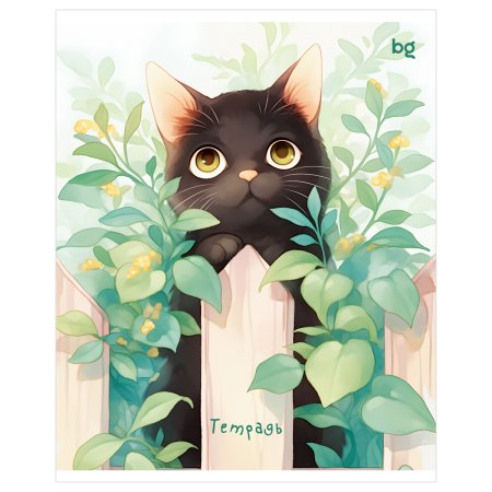 Тетрадь 48л. A5 клетка BG "Глазастики" эконом RE-Т5ск48_64181