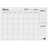 Планер на месяц HappyLine 48 x 34 см стираемая поверхность, белый RE-83355