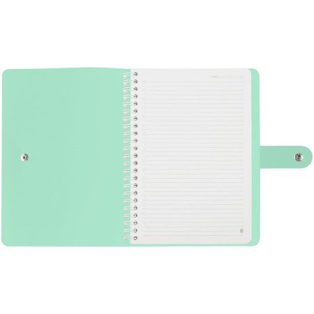 Записная книжка А5 96л. Greenwich Line "Pastel. Azure" ЛАЙТ, кожзам, скрытый гребень, блок в линию RE-NA5_51416