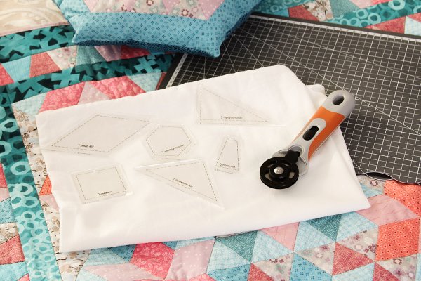 Шаблон для пэчворка "пятиугольник" GAMMA толщ. 3 мм 6.5 x 6.5 см PPS-06