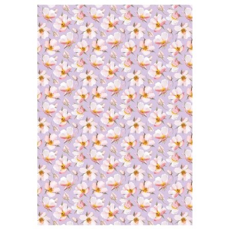 Упаковочная бумага глянцевая MESHU "Bouquet" 1л. 70 x 100 см 80 г/м2, ассорти, 4 дизайна RE-MS_62822