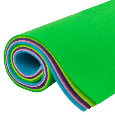 Набор фетра GAMMA Premium 1.2 мм 5 шт 27 х 30 ± 2 см ассорти №1 FKS12-27/30-1
