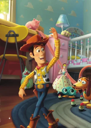 Книга: История игрушек. Невероятная история. Книга для чтения с цветными картинками EKS-018108