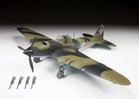 Сборная модель: Советский штурмовик Ил-2 (масштаб 1:48), З-4825
