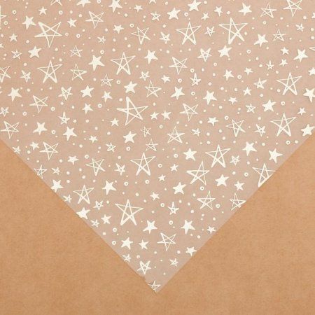 Лист ацетатный с фольгированием 30.5 x 30.5 см "Золотые звезды" 3727214