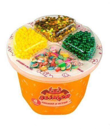 Игрушка в наборе Slimer "Смешай и играй" 250 мл, оранжевый AS-SR157