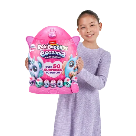 Игровой набор-сюрприз ZURU Rainbocorns Eggzania Fairy Mania S1 с акс. в ассортименте, большой IT-92106