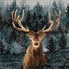 Кристальная (алмазная) мозаика ФРЕЯ на подрамнике "Олень" 30 х 30 см ALPD-233 Кристальная (алмазная) мозаика ФРЕЯ на подрамнике "Олень" 30 х 30 см ALPD-233