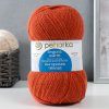 Пряжа Пехорская ПТ "Ангорская теплая" 60% акрил, 40% шерсть 1 х 100 г 480 ± 29 м №189 ярко-оранжевый PEH-ANG-189