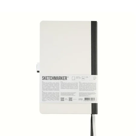 Блокнот для зарисовок SKETCHMARKER Domino 140 г/м2 21 x 30 см 80 л, белая бумага, твердая обложка MP23141005SM Блокнот для зарисовок SKETCHMARKER Domino 140 г/м2 21 x 30 см 80 л, белая бумага, твердая обложка MP23141005SM