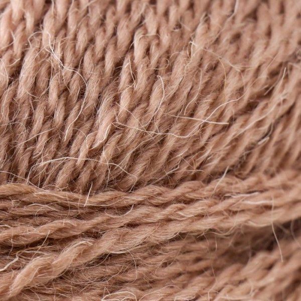 Пряжа Пехорская ПТ "Деревенская" 100% шерсть 1 х 100 г 250 ± 15 м №412 верблюжий PEH-DER-412