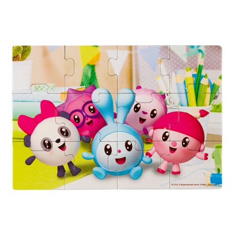 Напольный пазл Step Puzzle "Baby Step. Малышарики" 30 деталей STP-70155