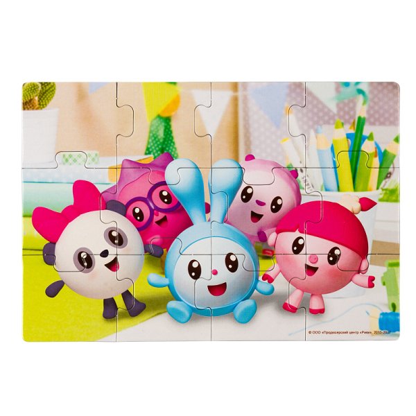 Напольный пазл Step Puzzle "Baby Step. Малышарики" 30 деталей STP-70155