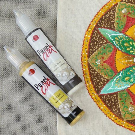 Краска для создания жемчужин Pearl Art туба 25 мл Сусальное Золото 2213117