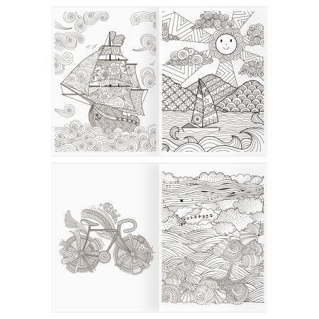 Раскраска А4 ТРИ СОВЫ "Антистресс. Вокруг света" 16 стр. RE-PА4_58082