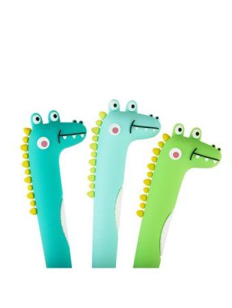 Ручка шариковая MESHU "Alligators" синяя, 0.7 мм, корпус ассорти RE-MS_65824