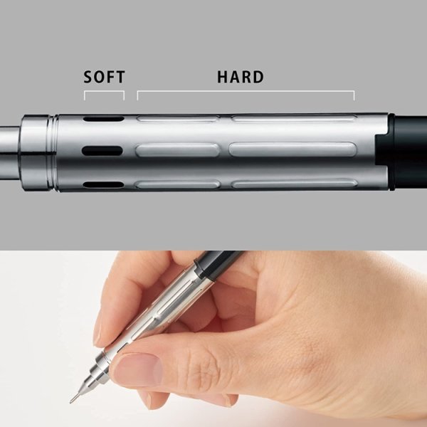 Карандаш PENTEL Graphgear 300 автоматический 0.5 мм, красный корпус PG315-TBX
