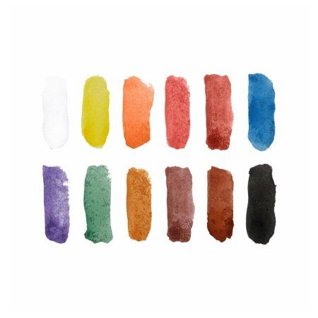 Акварель Мульти-Пульти "Чебурашка" медовая, 12 цв, без кисти, пластик, европодвес RE-АПЧБ_53006