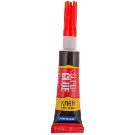 Клей секундный OfficeSpace "Super Glue" 3 г лента RE-175901