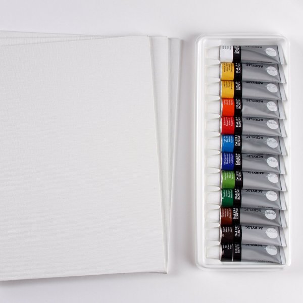 Набор акриловых красок DALER ROWNEY Simply 12 цв х 12 мл 126500012