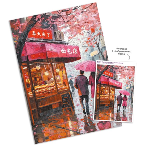 Пазл 1000 элементов ФРЕЯ "Весна в Шанхае" PZL-1000/86