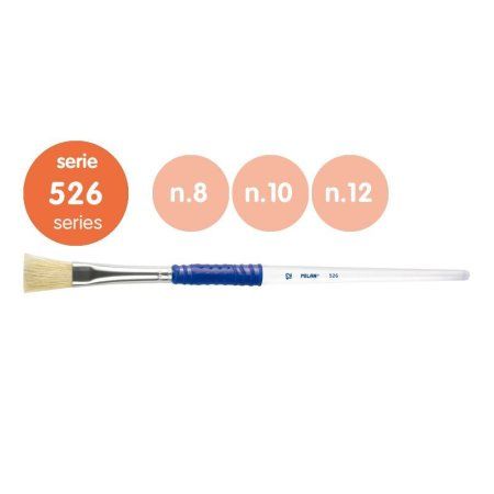 Набор кистей MILAN "526" щетина 3 шт (плоские №8, 10, 12) эргономичная ручка, блистер ML-BWM10464 Набор кистей MILAN "526" щетина 3 шт (плоские №8, 10, 12) эргономичная ручка, блистер ML-BWM10464