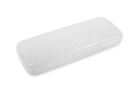 Пенал пластиковый прозрачный "Лео" 20.5 х 7.5 х 3 см PENAL-01