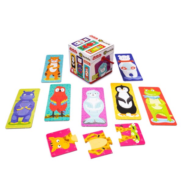 Пазл Baby Toys 24 maxi "Забавные зверюшки" KOR-04772