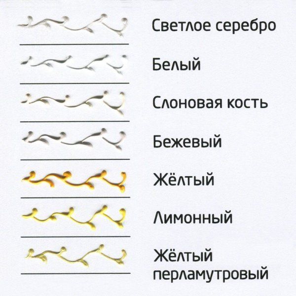 Контур по стеклу туба 20 мл Белый 1609001