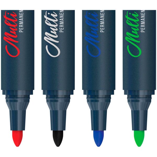 Маркер перманентный Berlingo "Multiline PE300" 3 мм, пулевидный