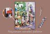 Набор для раскрашивания по номерам (холст на подрамнике) ФРЕЯ 40 х 30 см "Улочка после дождя" PNB/PM-238