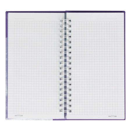 Записная книжка 95 x 175 мм 96л. MESHU "Moon light" на гребне, мат. ламинация, твердая обложка, выб. УФ-лак RE-MS_52915