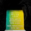 Пряжа Пехорская ПТ "Детский каприз" 50% мериносовая шерсть, 50% микрофибра 1 х 50 г 225 м №002 черный PEH-DET-CAP-002